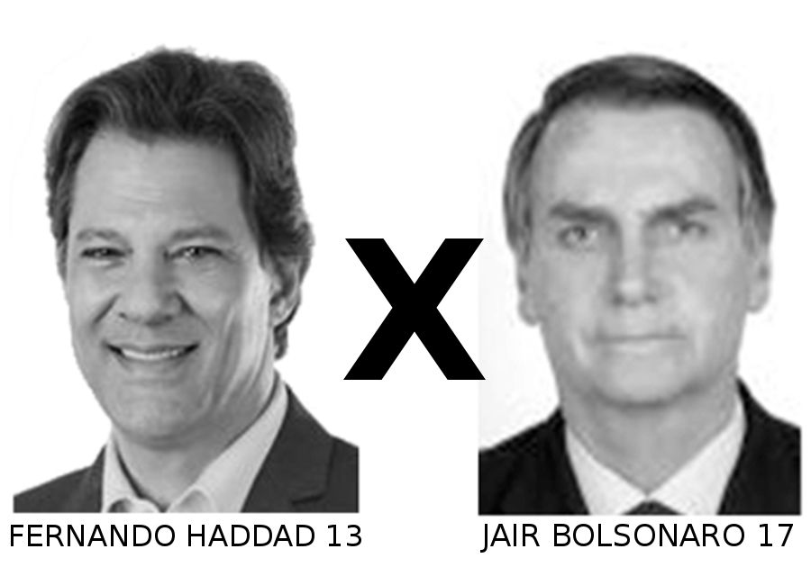 Qual candidato você vai votar para presidente no 2º turno em 2018?